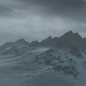 Terrain Snow Mountain Landscape 23